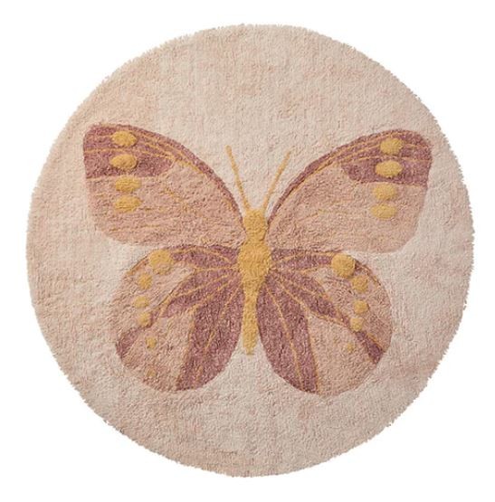 LIFETIME kidsrooms Teppich, rund getuftet, Butterflies 7779