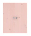 8019 - Türenset gross - pink - mit soft close / ohne Griff