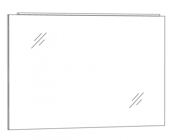Marlin Azure Spiegelpaneel 100 cm SPFLA10