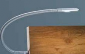 Snake Lampe Alu, 12 V DC, 6 LED, 110 lm + Combino Lampenadapter / nur im Set erhältlich da sonst nicht montierbar