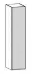 Grundelement 1-türig, links angeschlagen, Ausführung Balkeneiche / 51,4x222,3x62 cm / -> Element links aussen