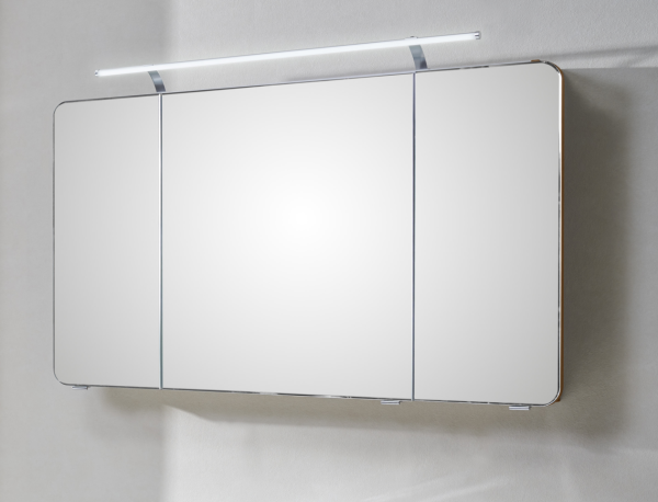 Pelipal 4005 Spiegelschrank 120 cm mit LED-Aufsatzleuchte